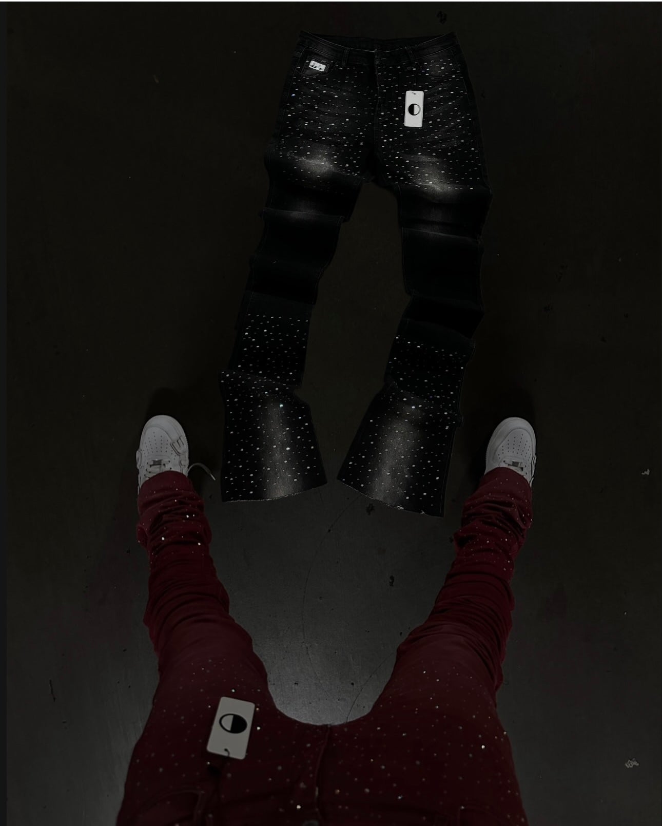 CHANDELIER DENIM (Wine)